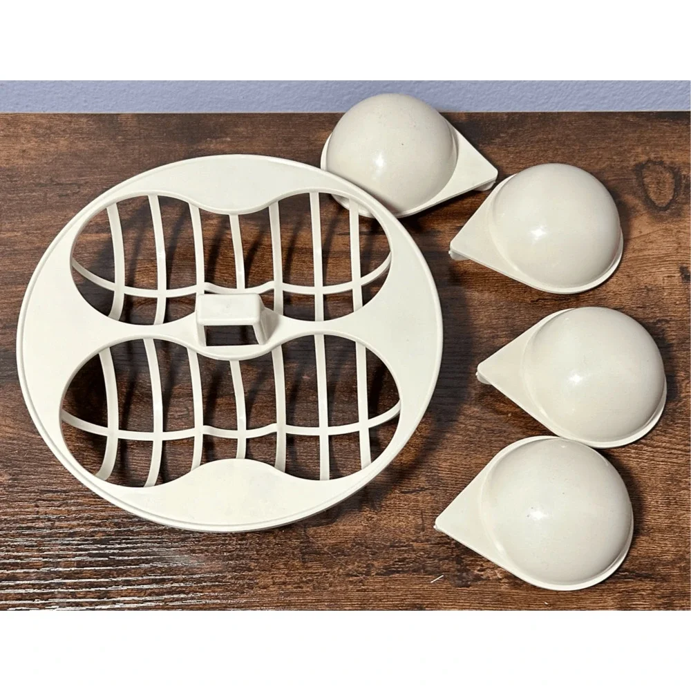 Vintage Micromeals Poached Egg Cooker w/ Original Instructions